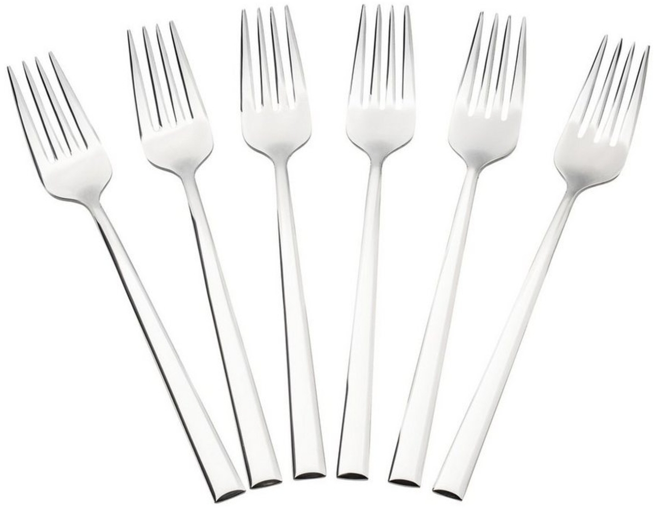 Asphald Besteck-Set Invicta Design 6er Set Menügabel 18/10 Edelstahl (6-tlg), 6 Personen, Edelstahl 18/10, Spülmaschinenfest und Rostfrei Bild 1