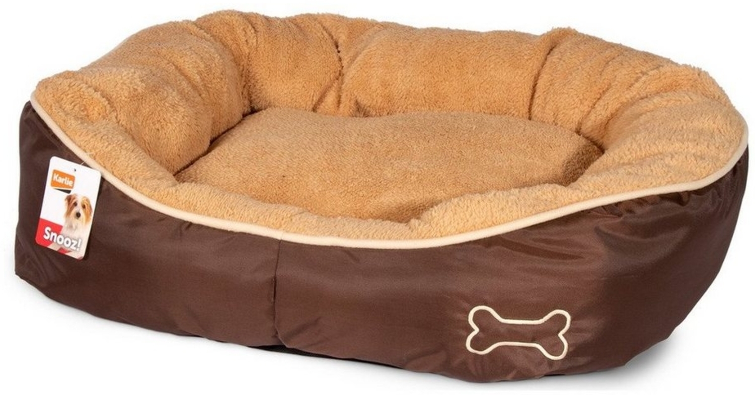 Karlie Tierbett Hundekorb Chipz rund beige Bild 1