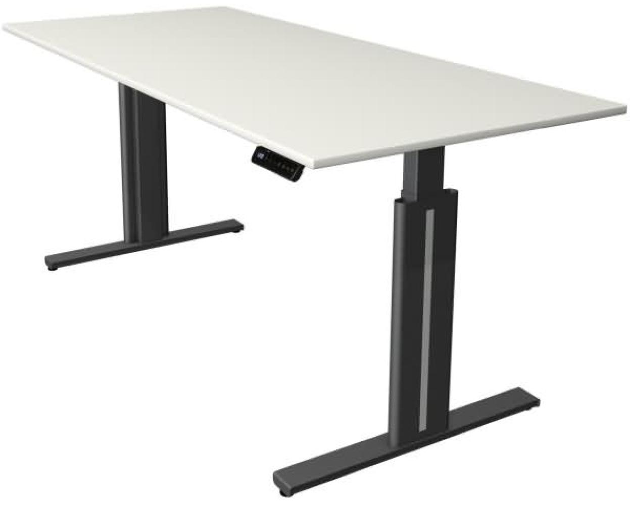 Kerkmann Schreibtisch Sitz- /Stehtisch Move 3 elegant 180x80x72-120 cm Weiß Bild 1