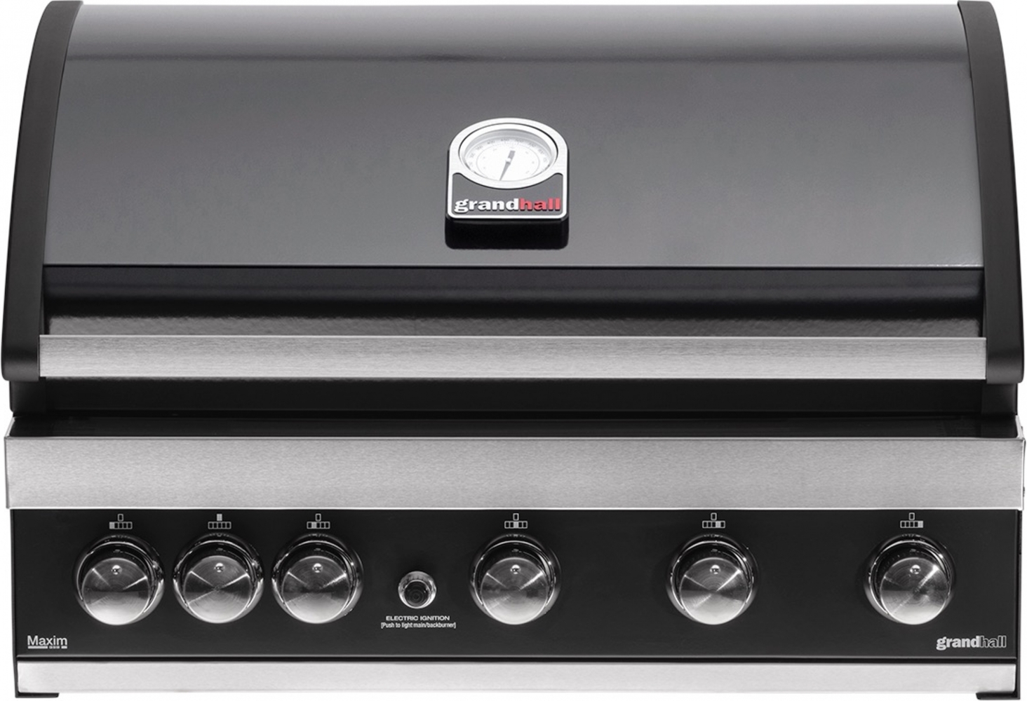 Grandhall Einbau-Gasgrill Maxim G5 Built-In 5 Brenner, 1 Infrarot-Heckbrenner K05000308A Bild 1