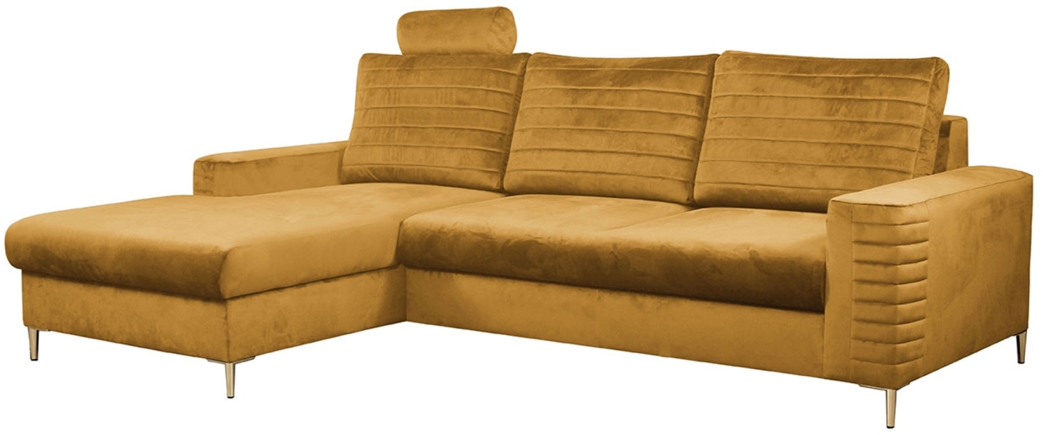 Ecksofa Beleri (Farbe: Velluto 08, Seite: Links) Bild 1