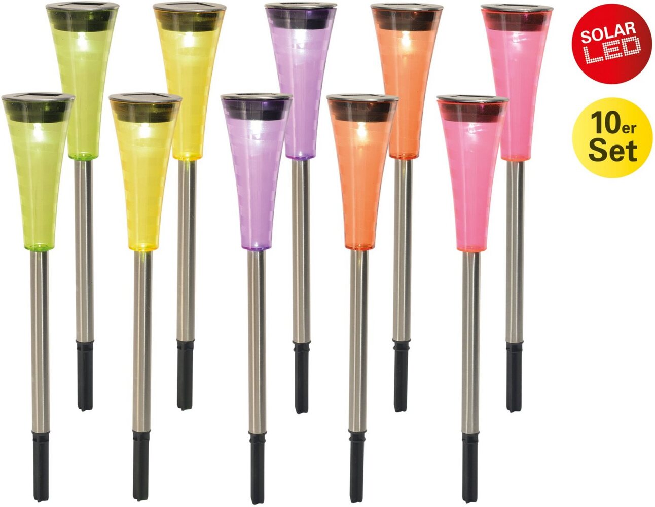 näve LED Solarleuchte Multi, LED fest integriert, Solar Bild 1