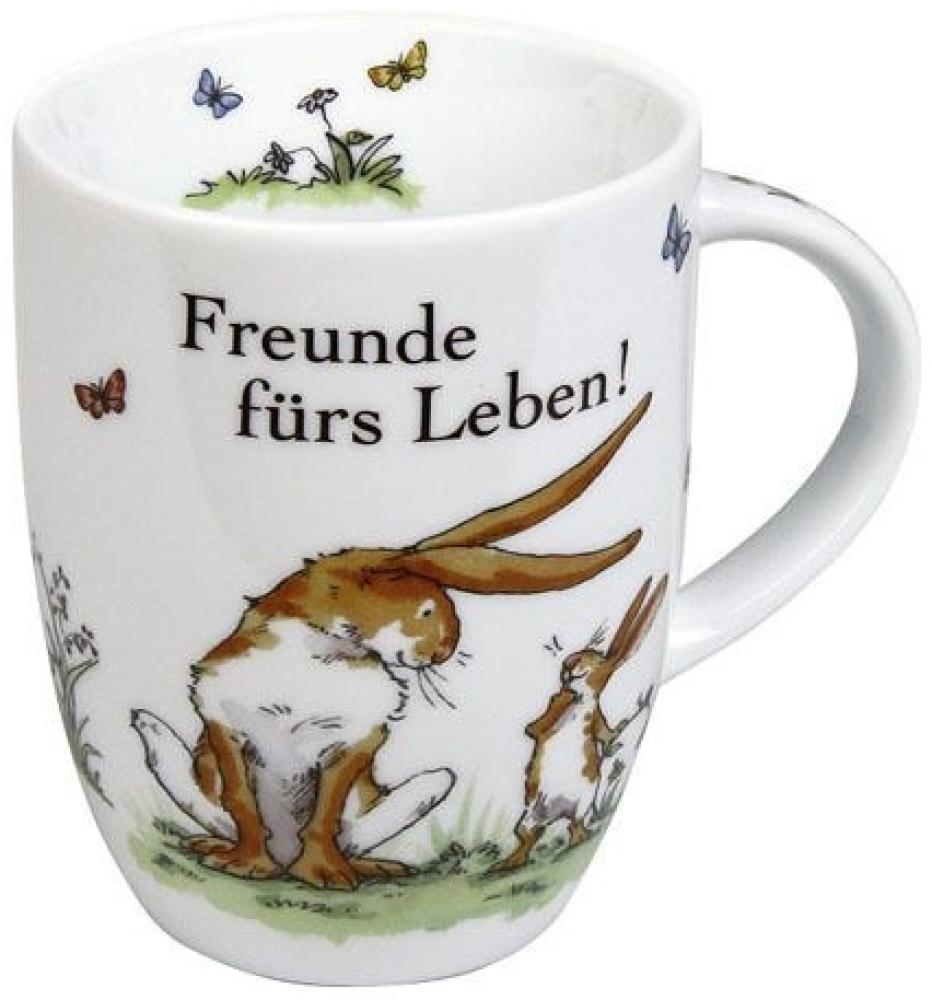 Könitz Weißt Du Eigentlich Becher, Freunde Fürs Leben, Kaffeebecher, Tasse, Porzellan, 355 ml, 1111030776 Bild 1