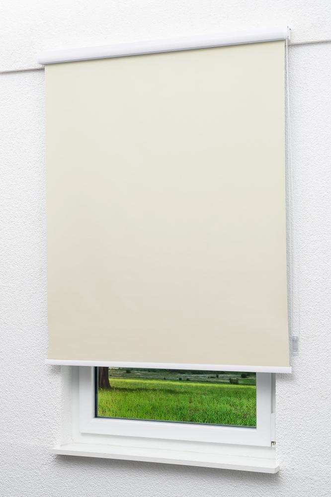 Lysel - Qualitätskassettenrollo Abdunkelung hellelfenbein, (B x H) 80cm x 175cm in beige/hellelfenbein Bild 1