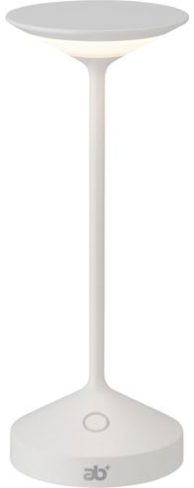 ab+ by Abert Tempo Mini tragbare Tischleuchte weiss Bild 1