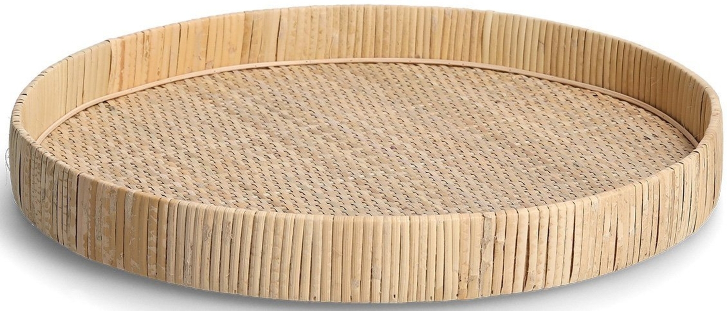 Deko-Tablett RATTAN, Ø 40 cm, ZELLER Bild 1