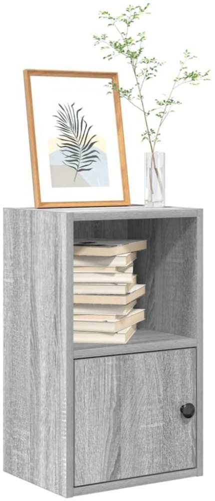 vidaXL Bücherregal Grau Sonoma 31x24x52 cm Holzwerkstoff Bild 1