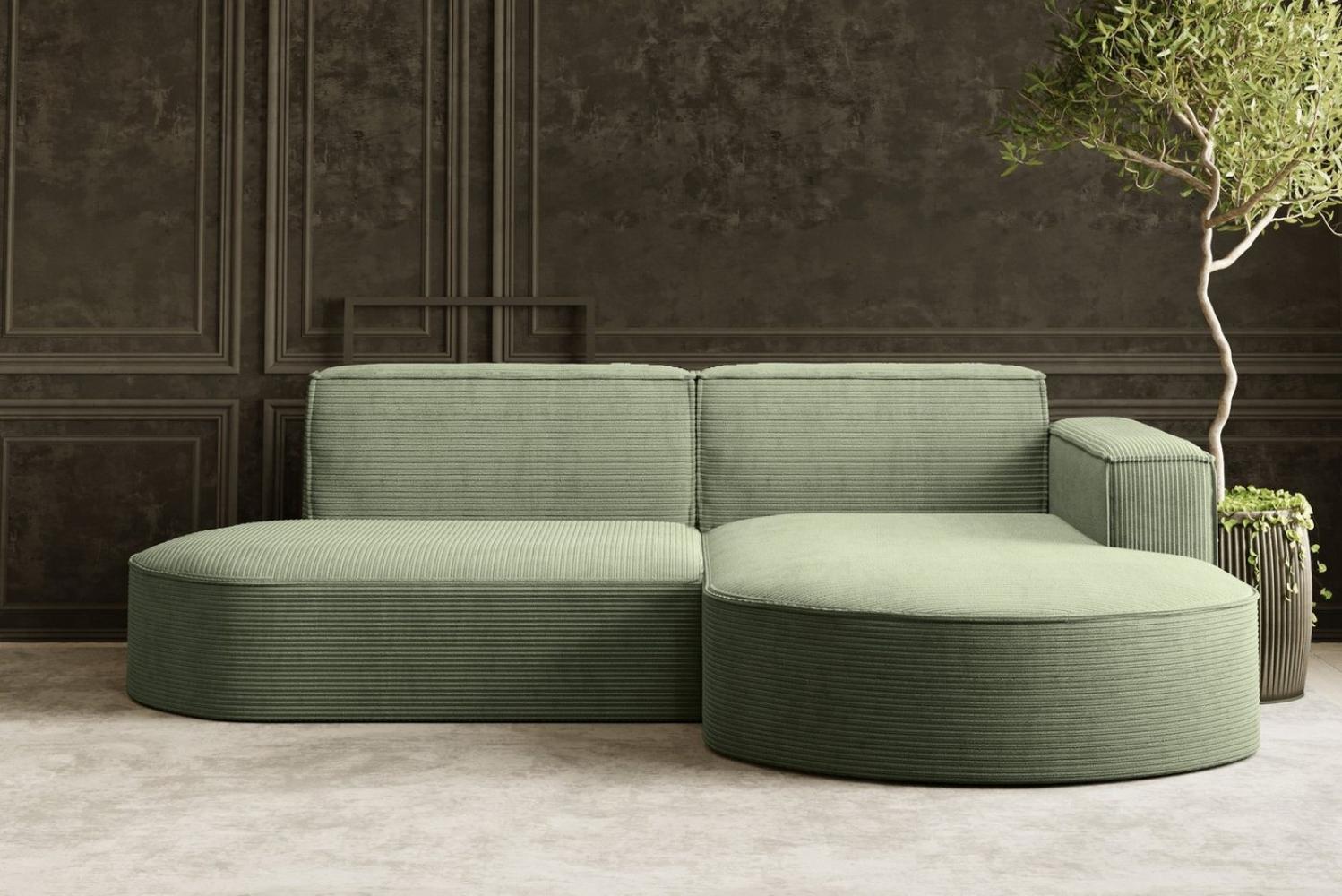 Kaiser Möbel Ecksofa Designer MODENA STUDIO L stoff Poso und Neve Bild 1