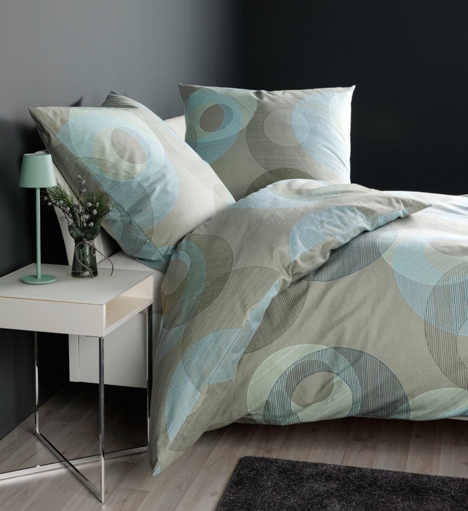 Janine Bettwäsche Feinbiber65175 0, Feinbiber, mit Reissverschluss Bild 1