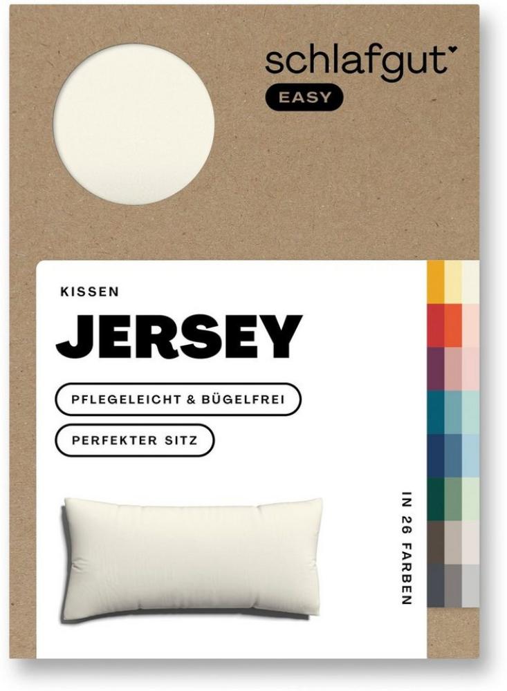 Schlafgut Kissenbezug EASY Jersey, (1 Stück), Kissenhülle mit Reißverschluss, weich und saugfähig, Kissenbezug Bild 1