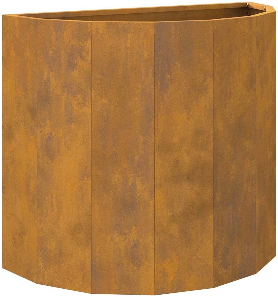 vidaXL Pflanzkübel Rostig 60 x 30 x 50 cm Wetterfeststahl 883723 Bild 1