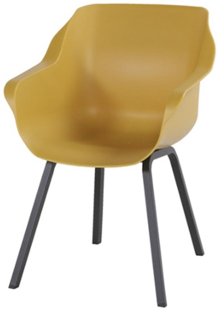 Sophie Element Dining Sessel (carbon black / curry yellow) Bild 1