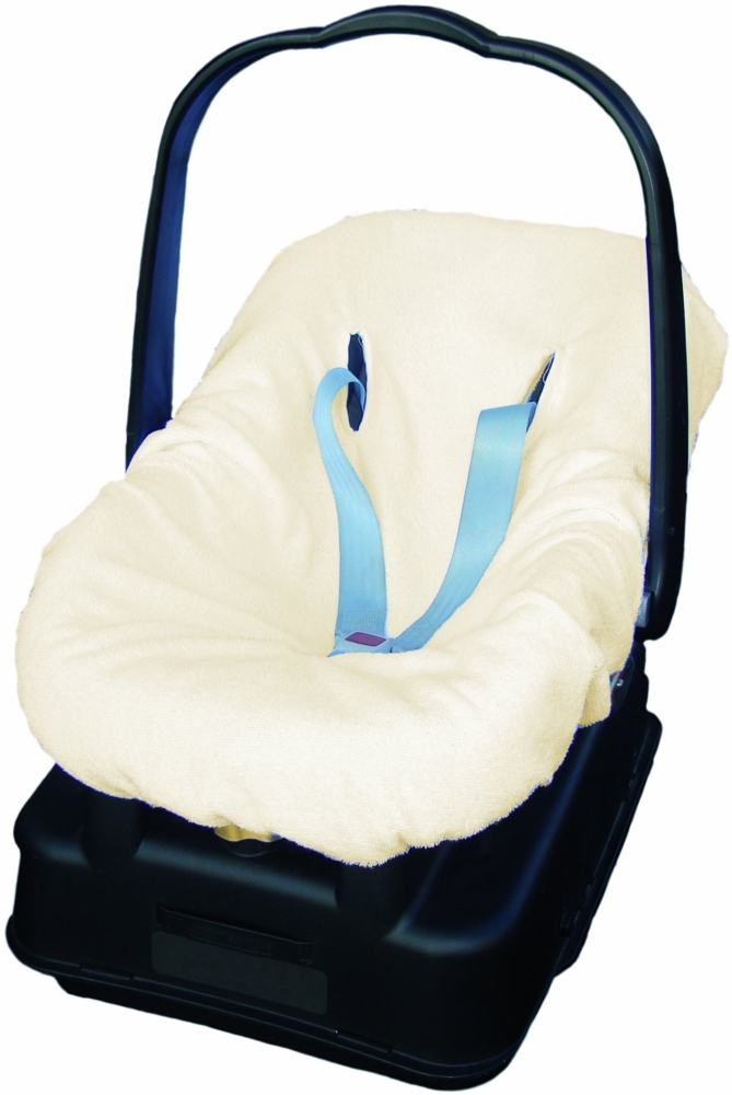 Italbaby Universal-Frottee-Bezug für Auto, beige, mehrfarbig, Einheitsgröße Bild 1