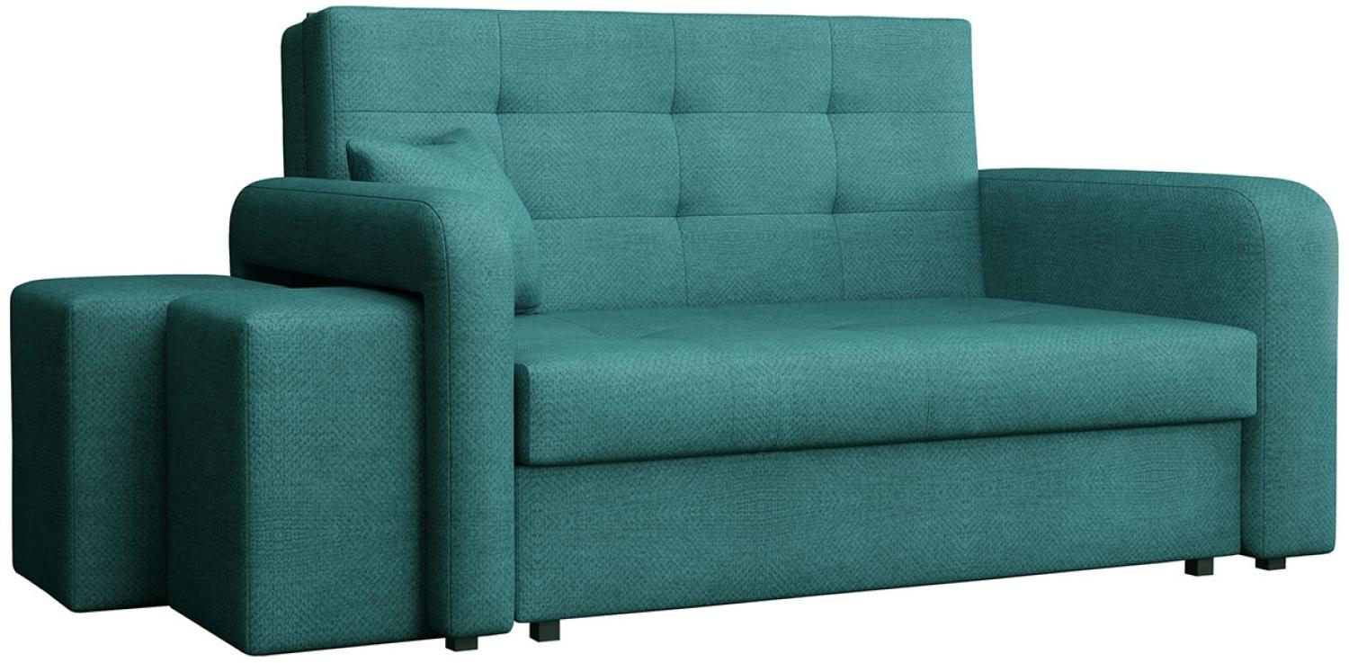 Schlafsofa Viva Home II, Nische für Hocker auf der linken Seite, Farbe: Enjoy 17 Bild 1