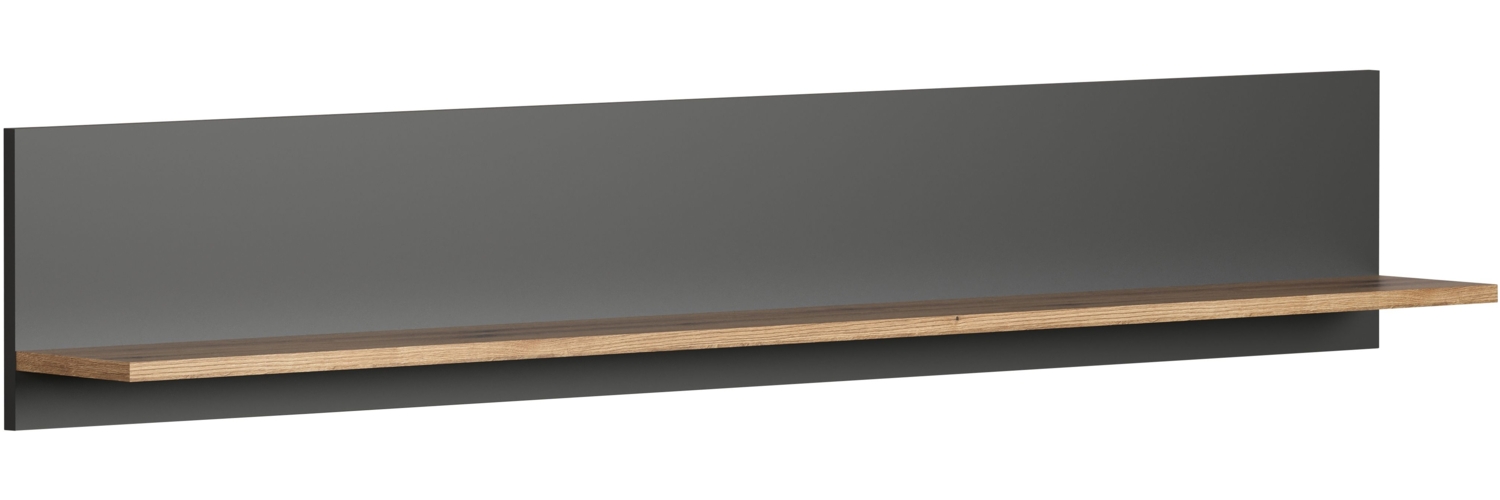 Wandboard Esteban in grau und Eiche Evoke 150 cm Bild 1