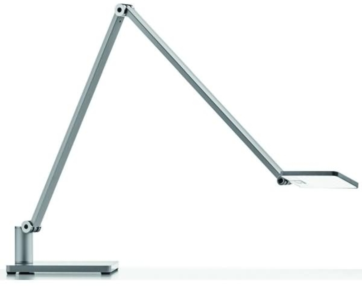 Novus Schreibtischleuchte Attenzia task 4000 K Standfuß silber Alumini Bild 1