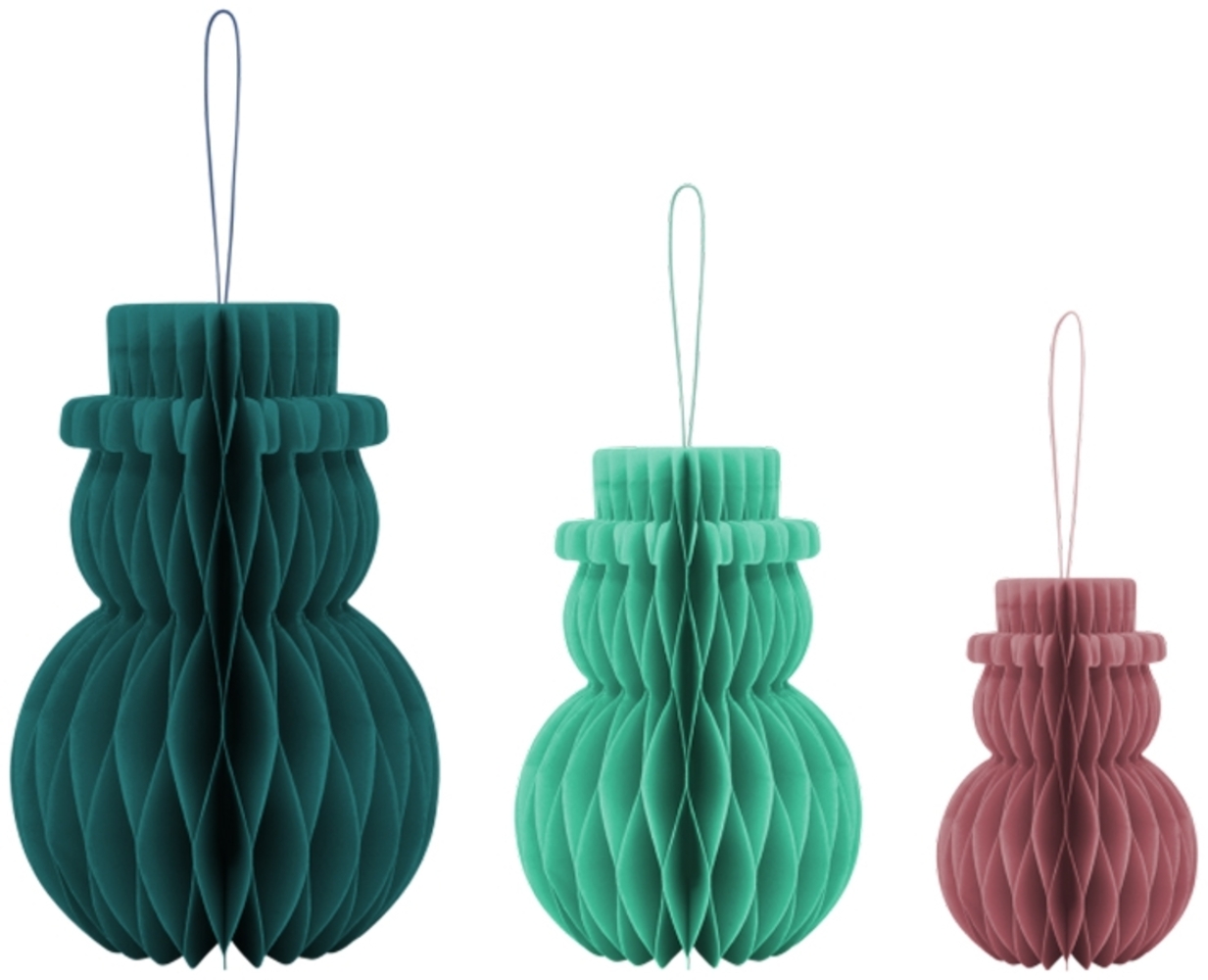 Remember Baumschmuck Schneemänner 3er-Set Bild 1