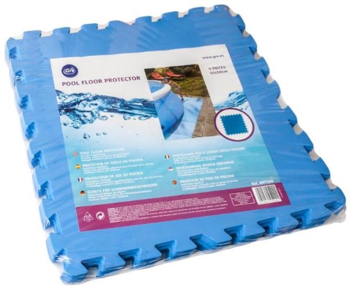 GRE Pool Floor protector Bodenschutz für Pools blau Bild 1