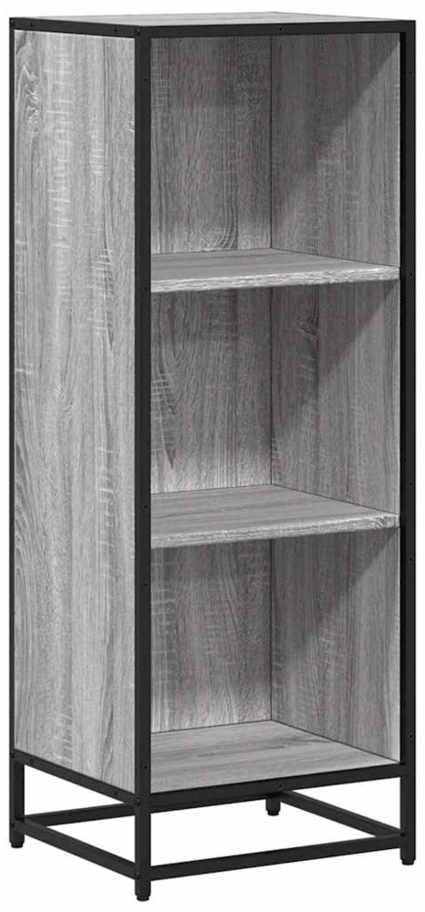 vidaXL Bücherregal Grau Sonoma 40x35x107,5 cm Holzwerkstoff 849112 Bild 1