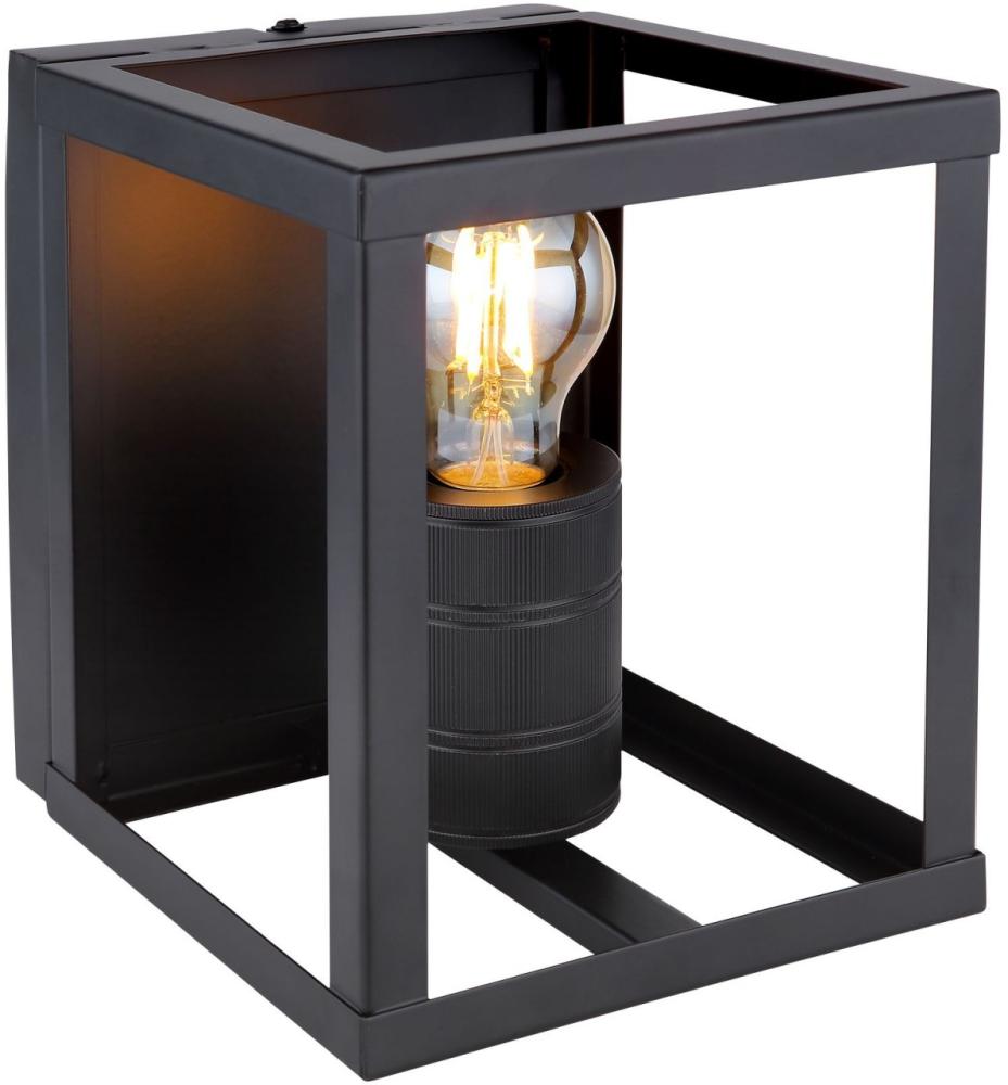 Wandleuchte, schwarz matt Bild 1