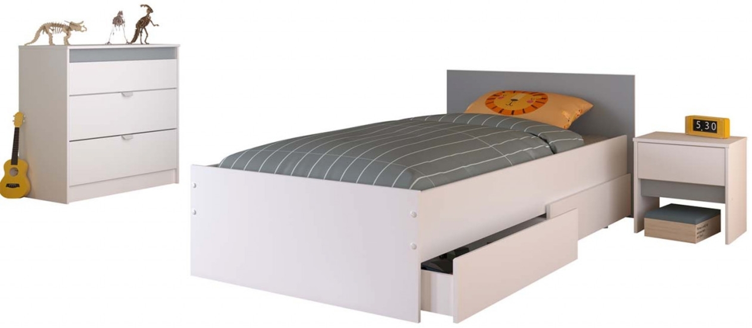 Parisot Pirouette26 Set 3-tlg. – Weiß/Grau oder Rosa Bild 1