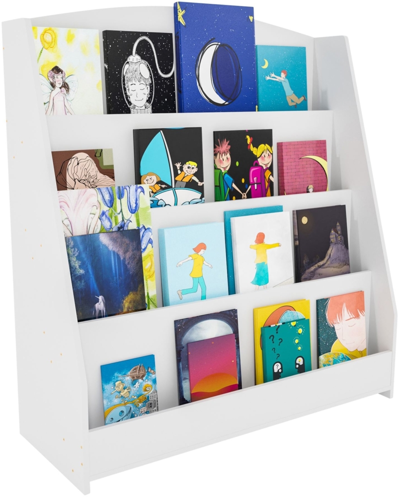 CLP Bücherregal Melfa, Bücher-Organizer für Kinder, Büchergestell mit Fächern,80 cm Bild 1