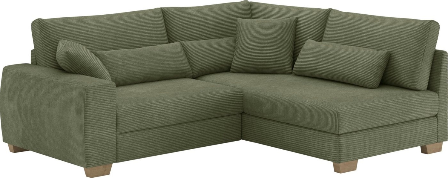 Mr. Couch Ecksofa L-Form, Mit Federkern, wahlweise mit Bett und Taschenfederkern Bild 1