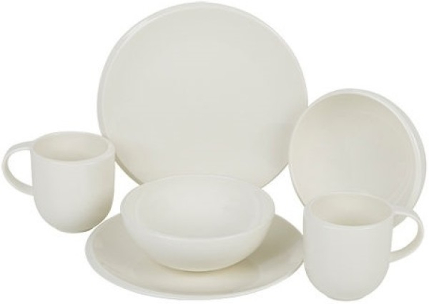 Villeroy & Boch NewMoon Frühstücks-Set für 2 Personen / 6 Teile Bild 1