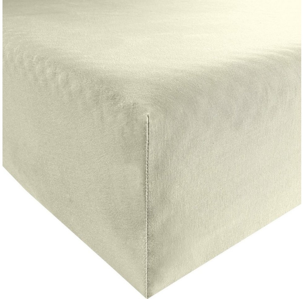 Erwin Müller Spannbettlaken Spannbettlaken "Murnau", Jersey, Gummizug: Rundumgummi, (1 Stück), Single-Jersey Uni Bild 1