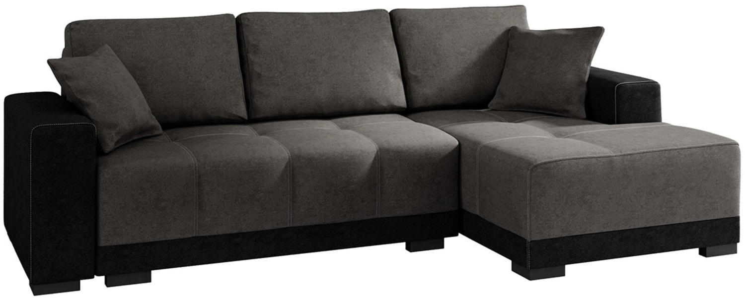 Ecksofa Dallas, Seite: Rechts, Farbe: Alova 04 + Alova 36 Bild 1