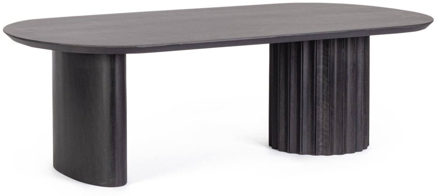 Couchtisch Orissa aus Mangoholz 130 cm, Schwarz Bild 1