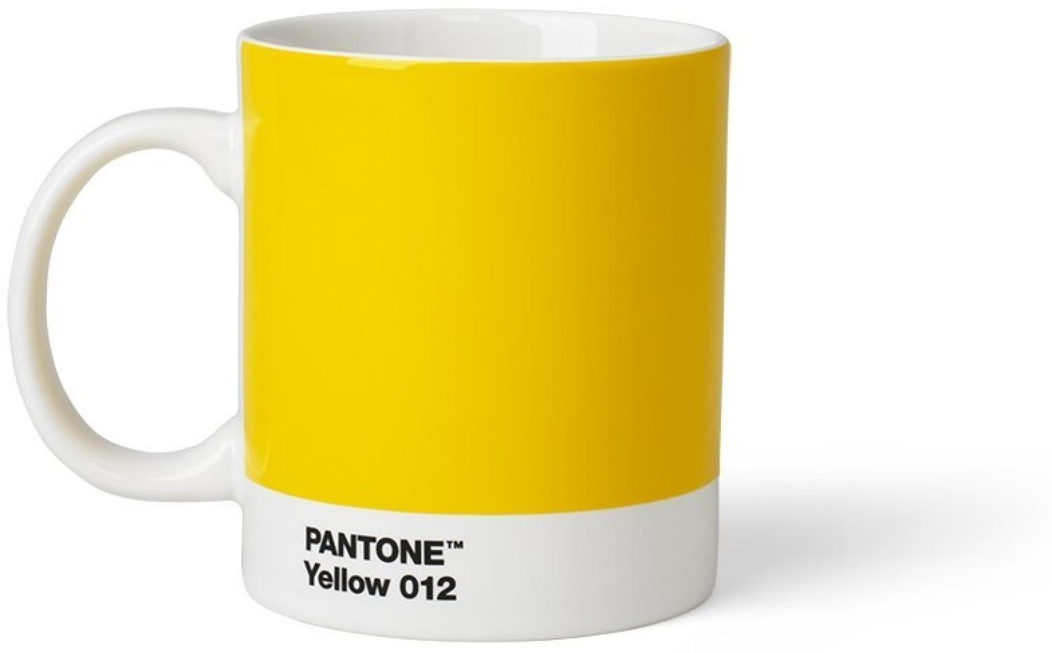 Pantone Porzellan-Becher, Yellow 012, 375ml Bild 1