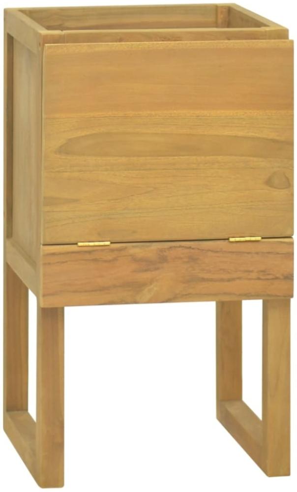 vidaXL Badschrank 41x40x75 cm Massivholz Teak 338246 Bild 1