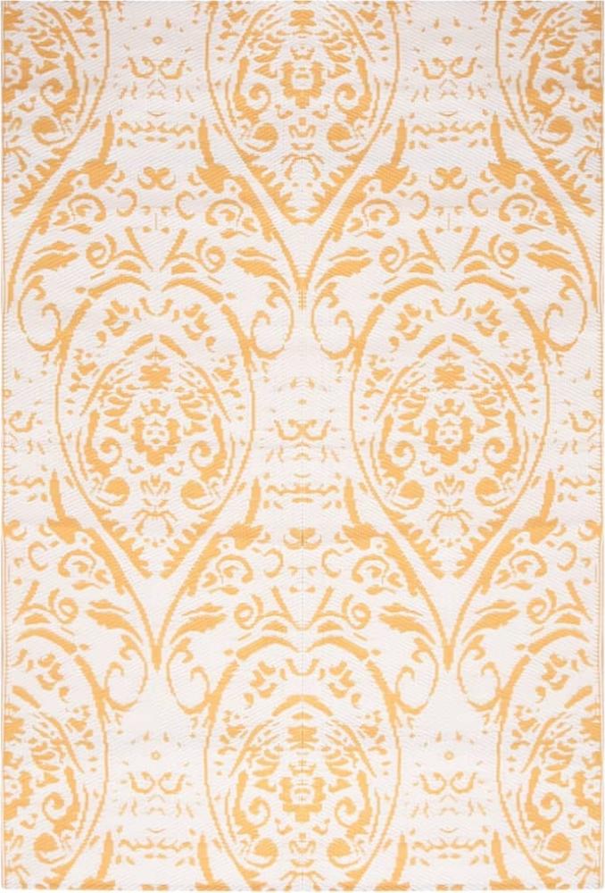 vidaXL Outdoor-Teppich ARAKIL Gelb 140x200 cm PP 317040 Bild 1