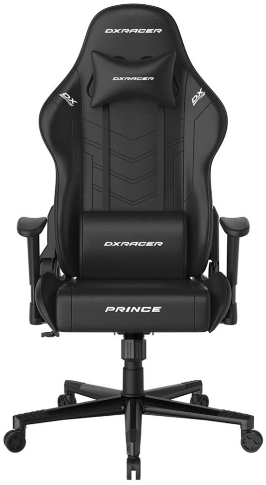 DXRacer PRINCE L Gamingstuhl - PU / Schwarz-Schwarz Bild 1