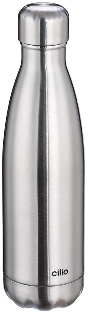 Cilio Elegante Isolierflasche 500 ml Edelstahl Bild 1