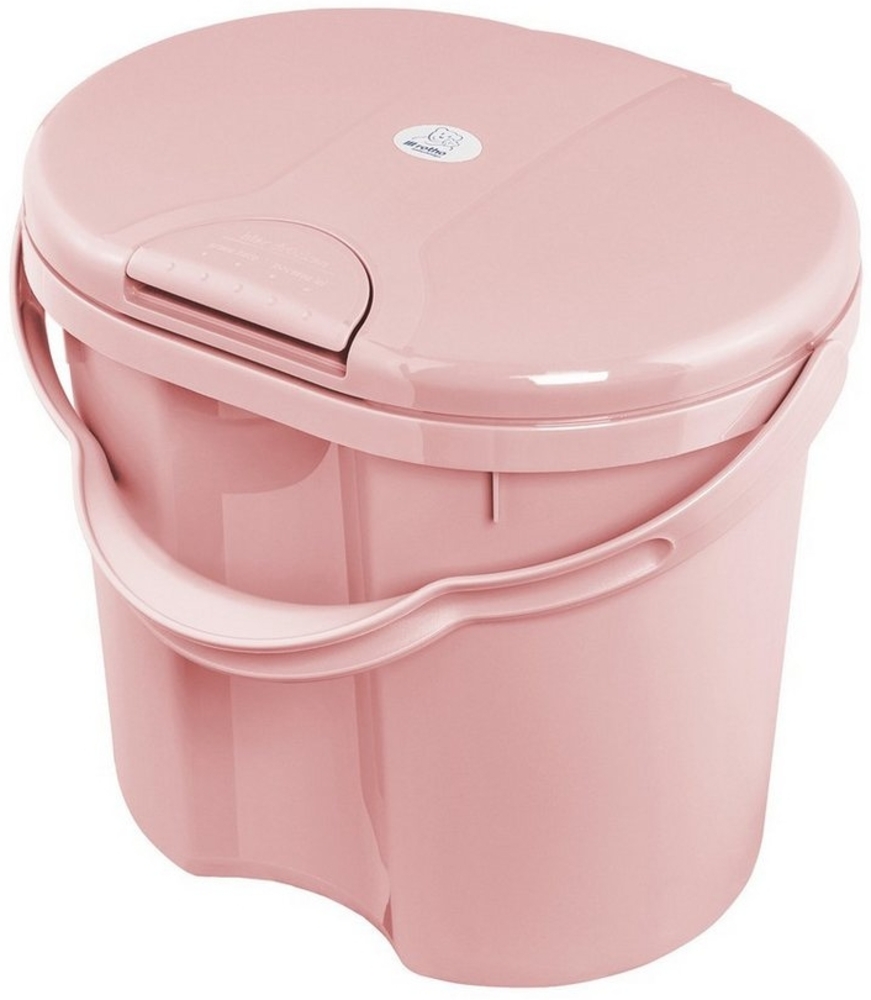 Rotho TOP Windeleimer 11 L Abfalleimer recycled zero waste version soft rose Bild 1