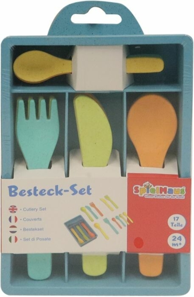 VEDES Großhandel GmbH - Ware SpielMaus Küche Besteckkasten 17-teilig Bild 1
