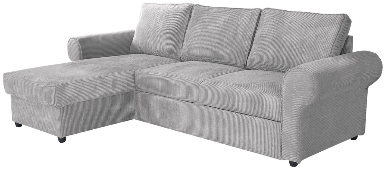 Ecksofa Monaco Cord (Farbe: Poso 110) Bild 1