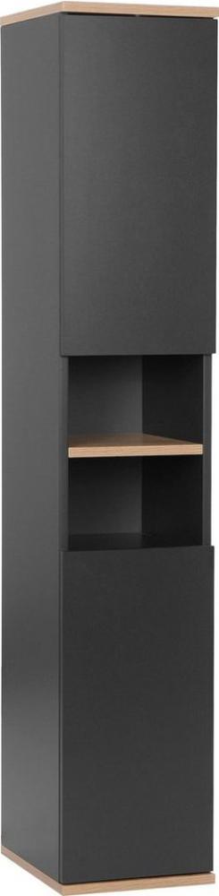 welltime Hochschrank Haarlem Breite 24cm, Badmöbel Schrank Bild 1