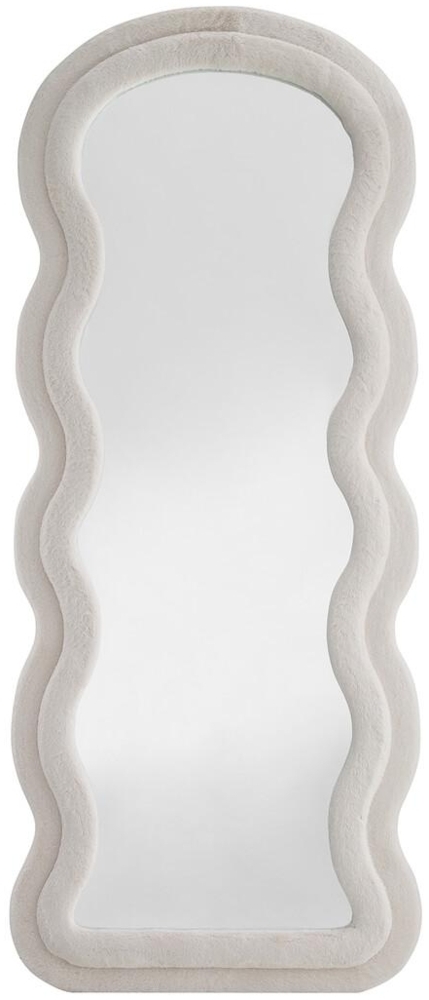 Spiegel 3 x 70 x 170 cm MDF Polyester Spiegelglas Beige Bild 1