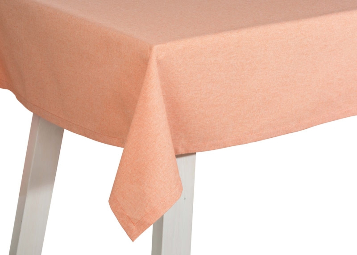 Pichler Tischdecke 130x170 cm Faro orange 90% CO 10% PES Bild 1