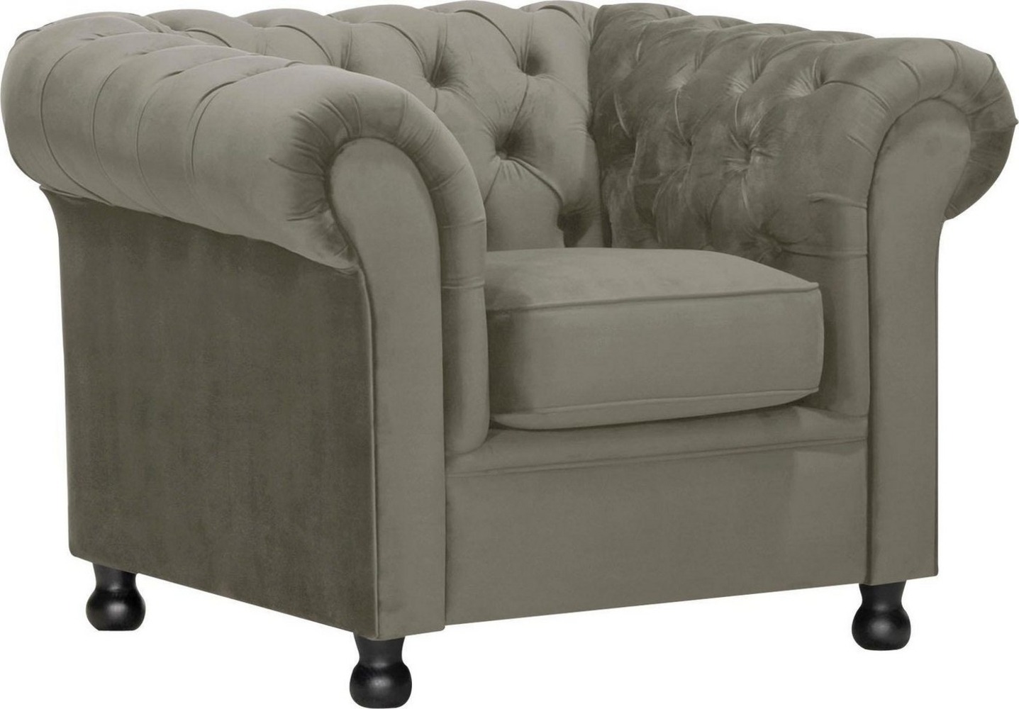 Home affaire Sessel Chesterfield Home, mit edler Knopfheftung und typischen Armlehnen Bild 1