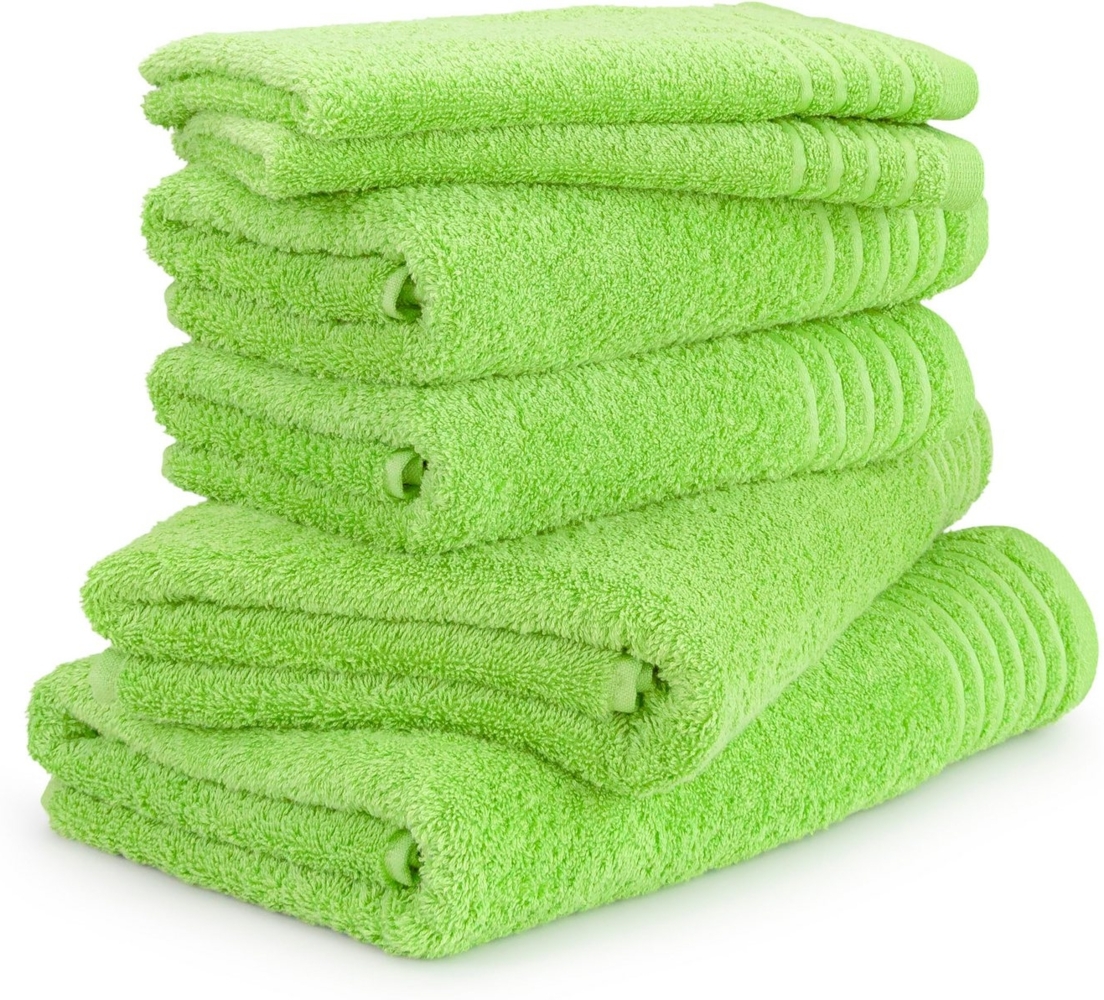 Möve Handtuch Set New Classic, Walkfrottier (Set, 6-St), 2x Gäste-, 2x Hand- und 2x Duschtücher Bild 1