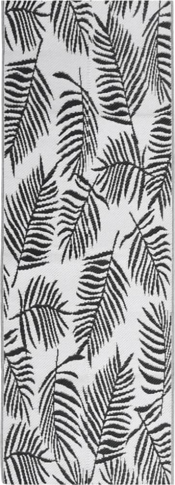 vidaXL Outdoor-Teppich ARAKIL Schwarz 80x250 cm PP 317012 Bild 1