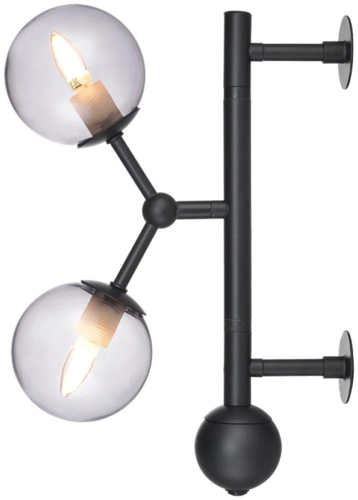 Halo Design No. 740130 Wandleuchte ATOM by E. Patton Smoke 20cm Bild 1