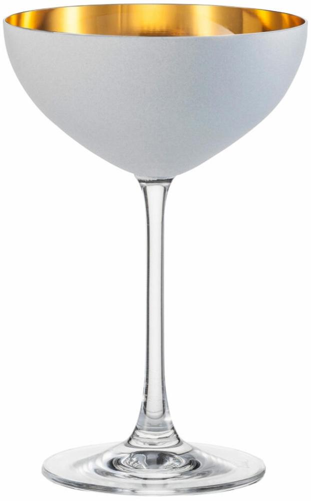 Eisch Dessertschale Cosmo Weiß, Servierschale, Kristallglas, Gold, Weiß, 250 ml, 72355180 Bild 1