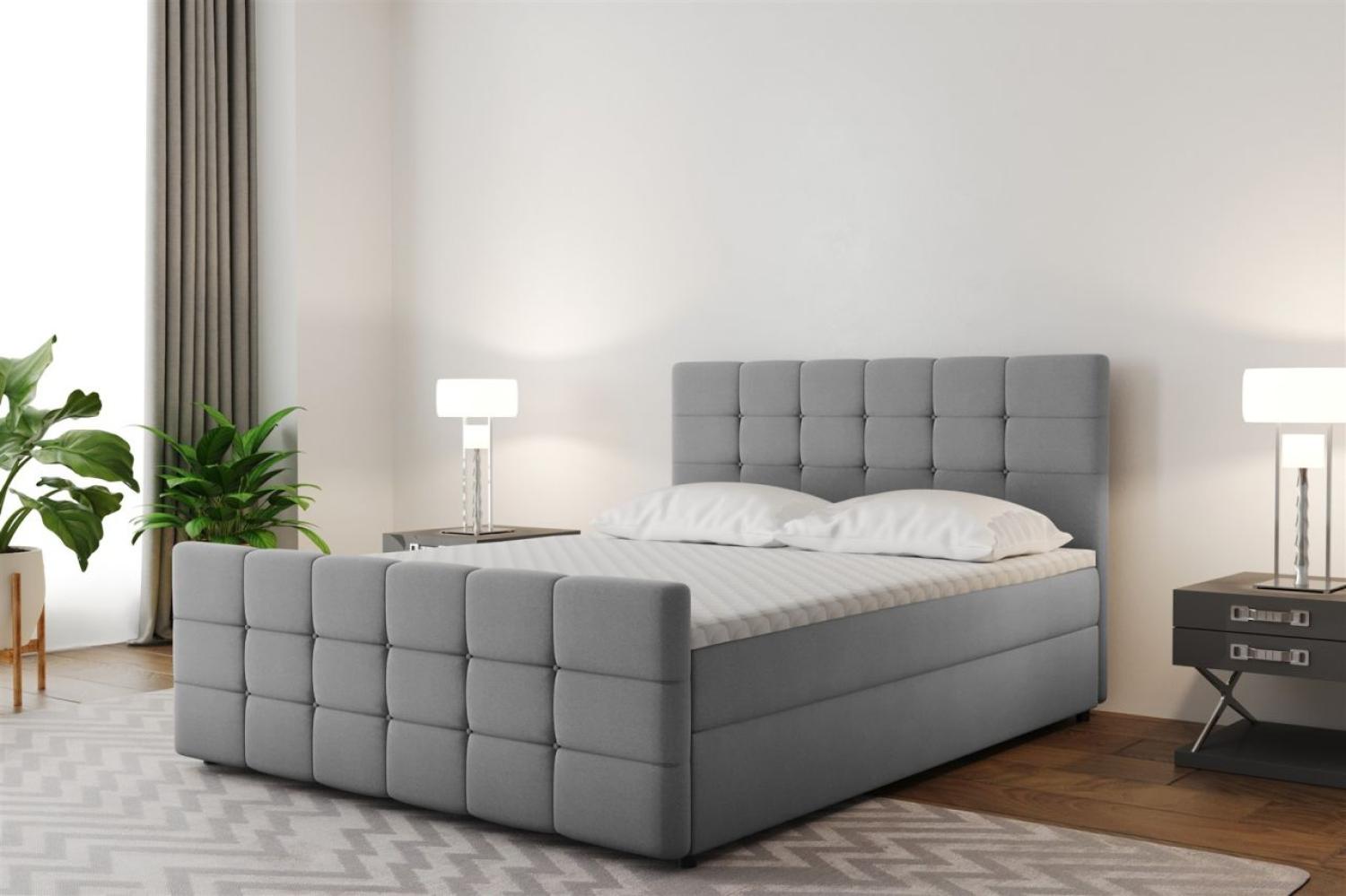 Boxspringbett Schlafzimmerbett SENON 120x220cm Bild 1