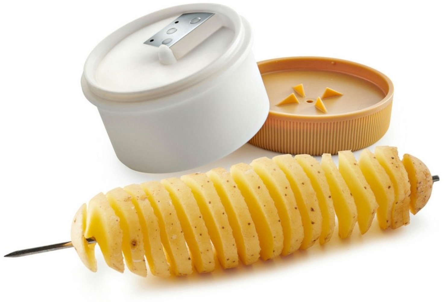 Betty Bossi Kartoffelschäler Spiralschneider für Kartoffeltwister - Set Bild 1