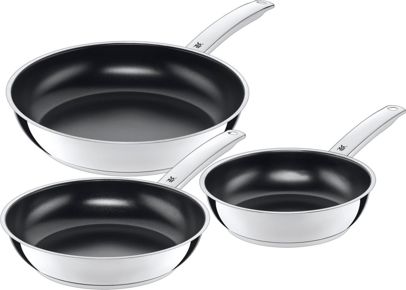 WMF Durado Pfannenset 3-teilig Bratpfanne 20+24+28 cm Keramikbeschichtung Bild 1